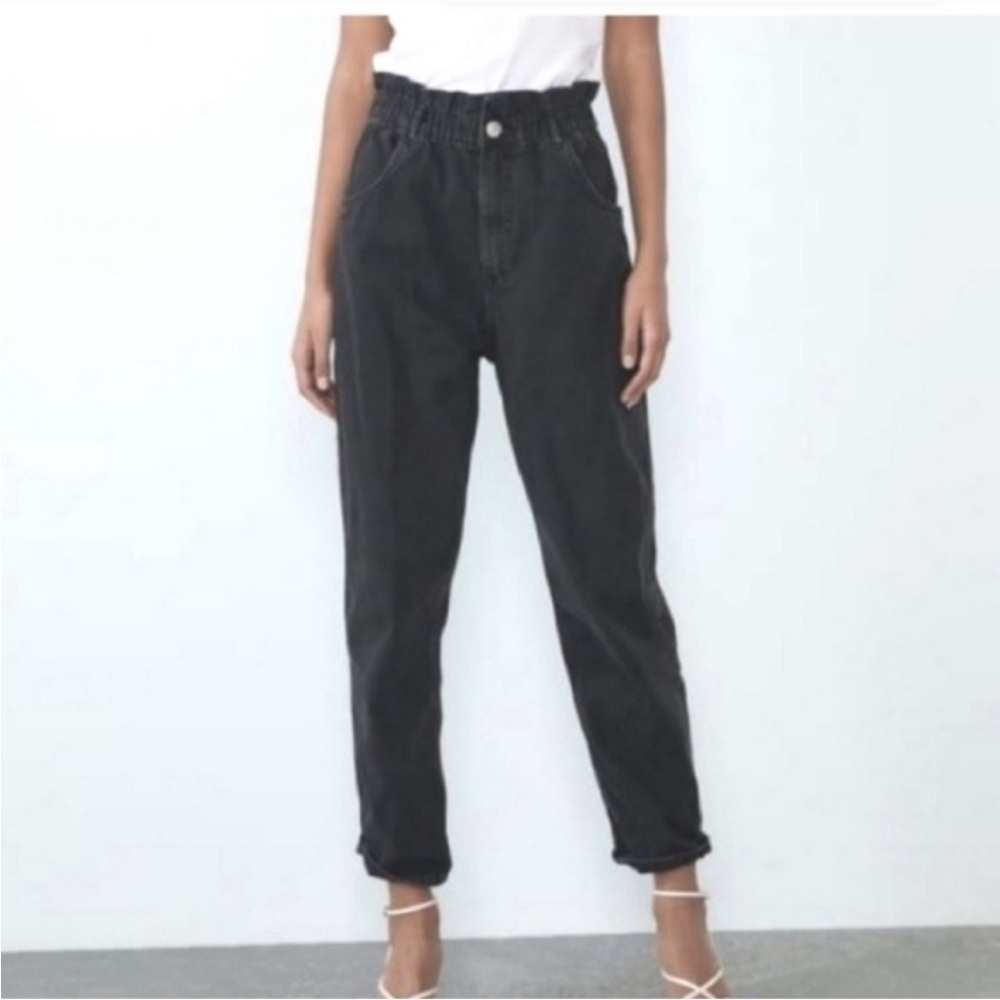 Zara Grey High Rise Women Jeans